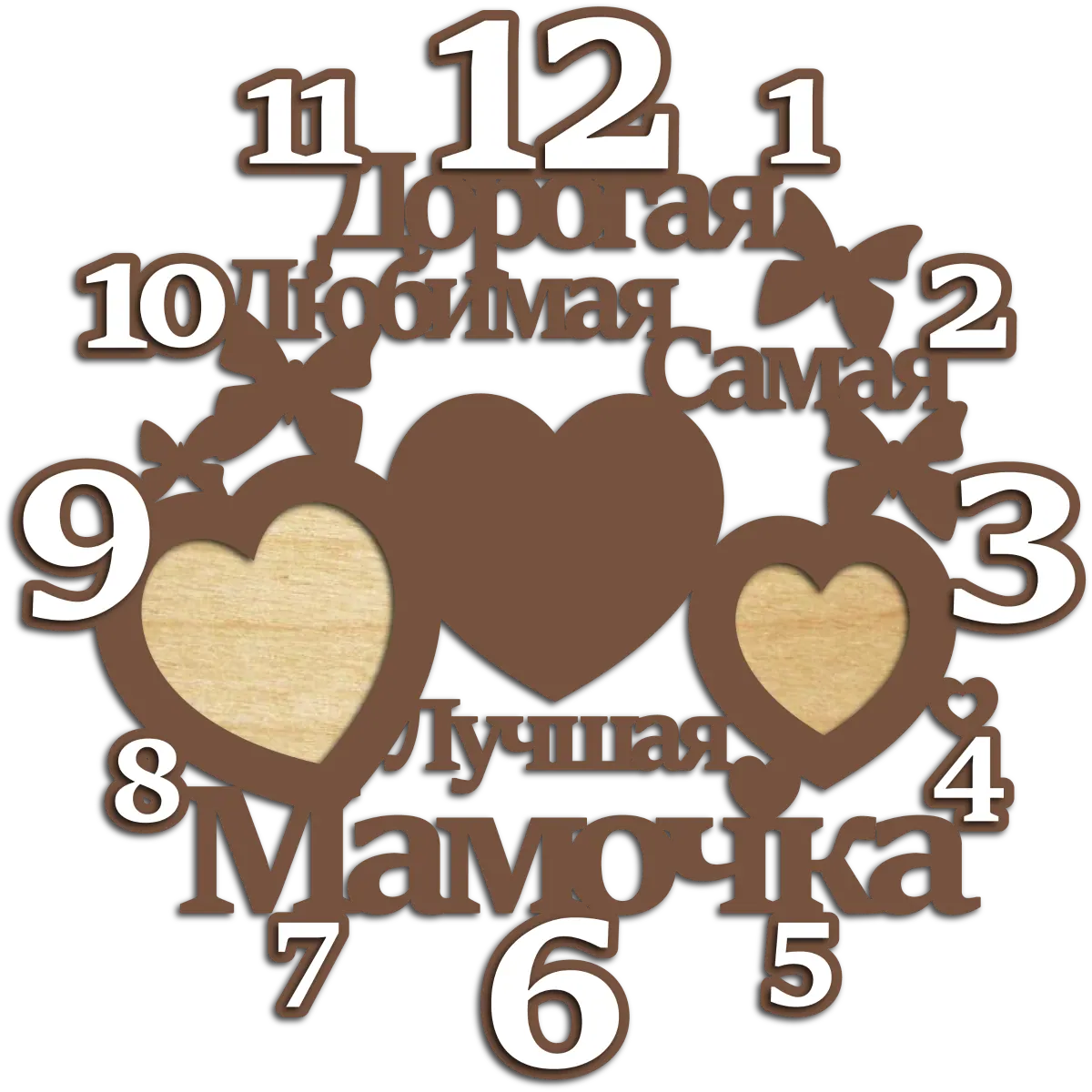 Часы настенные дорогая мамочка
